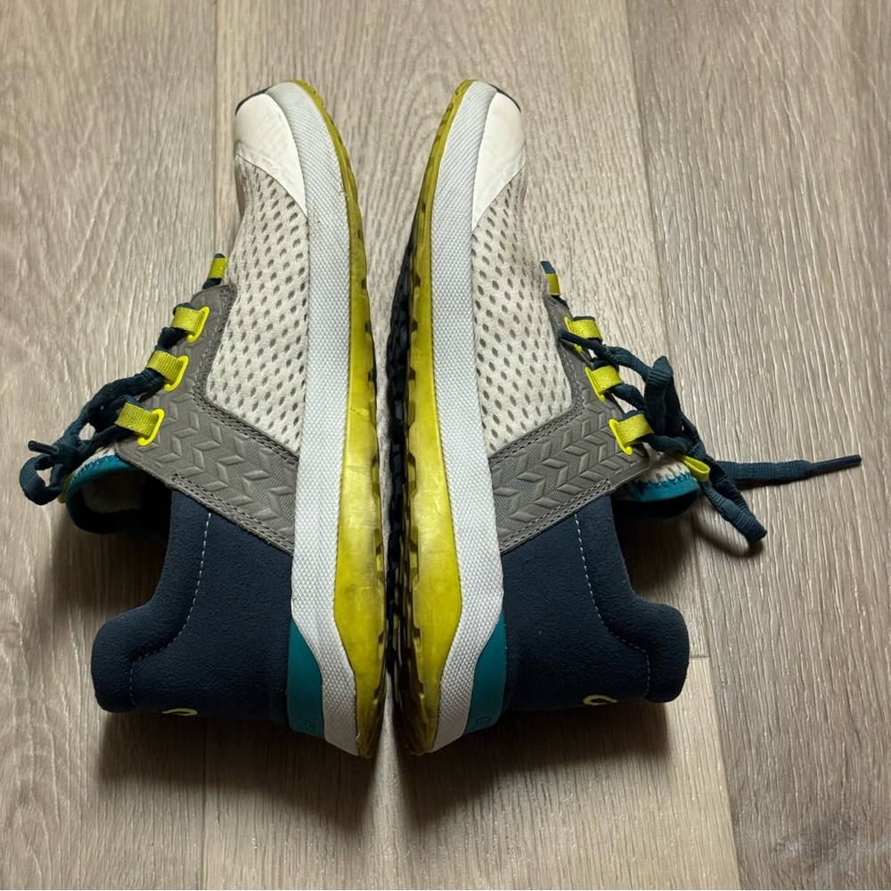 Olukai Wailuku Sneakers Size 7‎ Bright White Lagoon - Picture 8 of 12